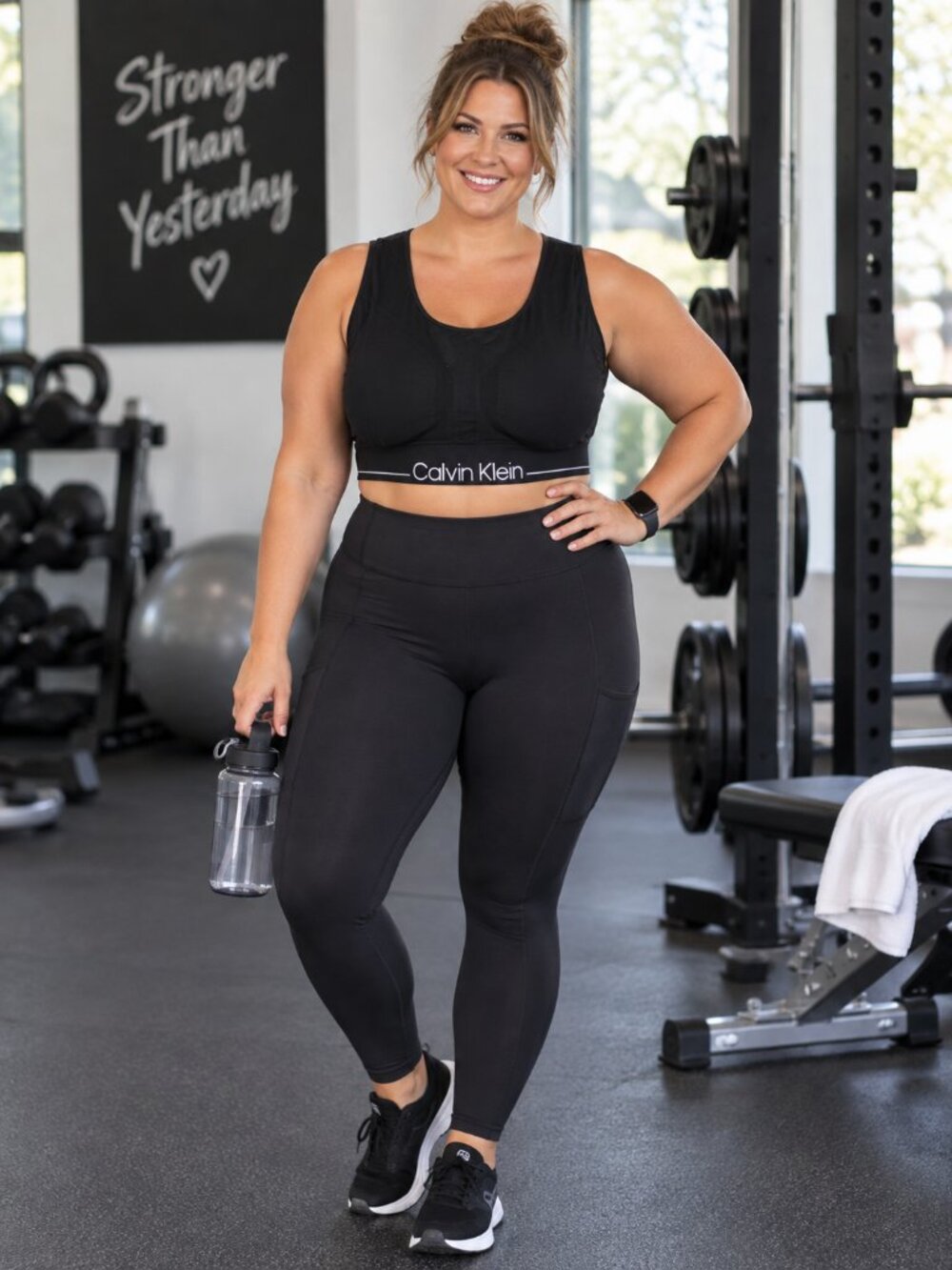 CALVIN KLEIN Performance Sports Bra Black XL/XXL
